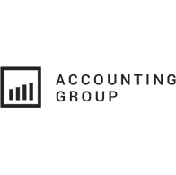A black background with the word accounting group written in it.