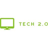 A computer screen with the words tech 2. 0 written in it