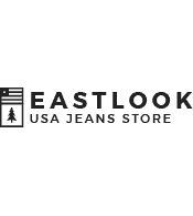 A black and white photo of the eastlook logo.